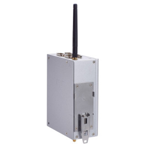 Axiomtek eBOX100B Low Power Fanless Ultra-Compact Embedded System, Intel N150, 2 LAN, 2 HDMI, 4 COM, 6 USB, and 9 to 36 VDC